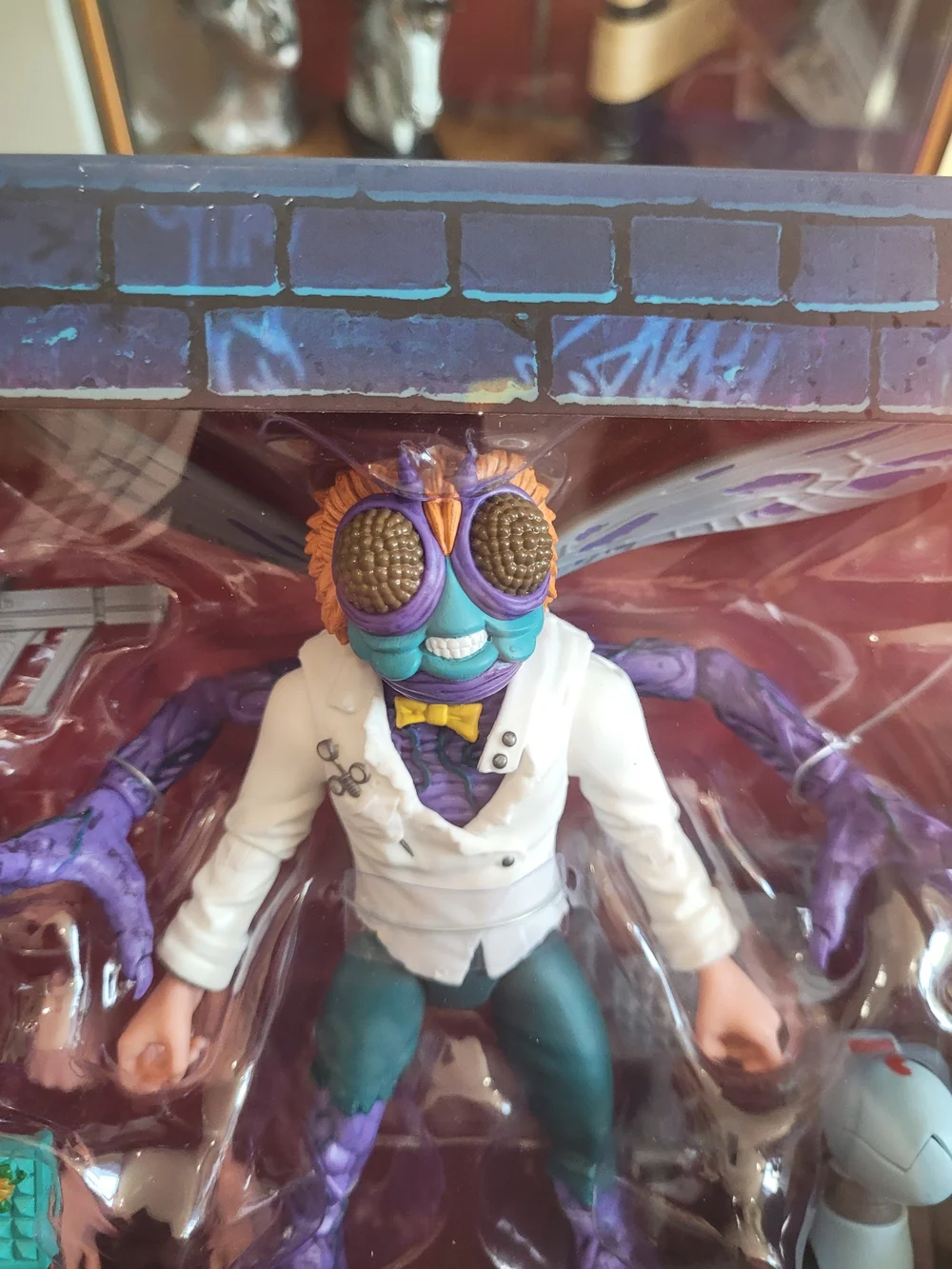 Teenage Mutant Ninja Turtles Baxter Stockman Action Figure - Purple/Teal